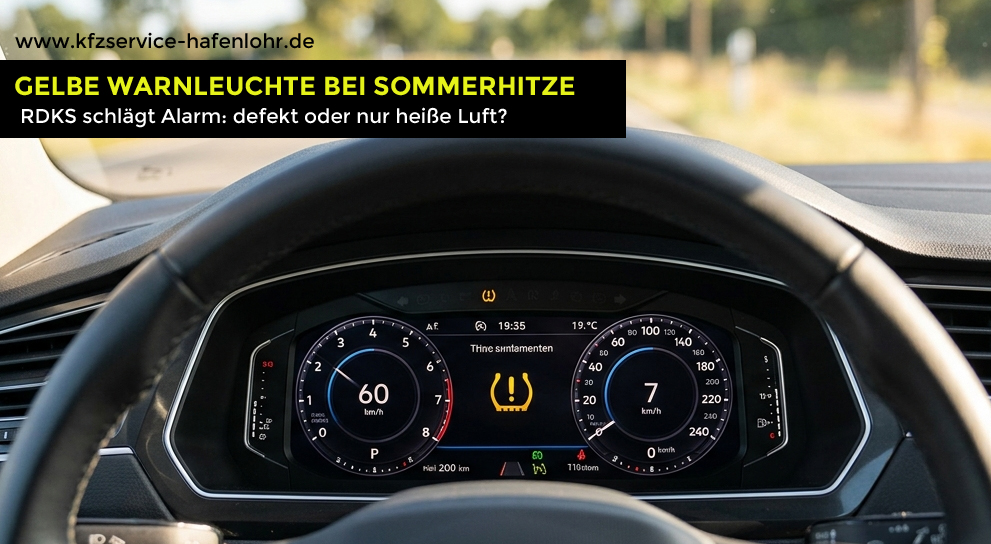 Mehr über den Artikel erfahren RDKS Warnleuchte im Sommer