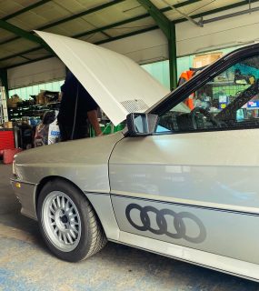 Man at work 😎

#urquattro #quattro #5cylinder #turbo #quattrolove 

@tuning_by_gmg